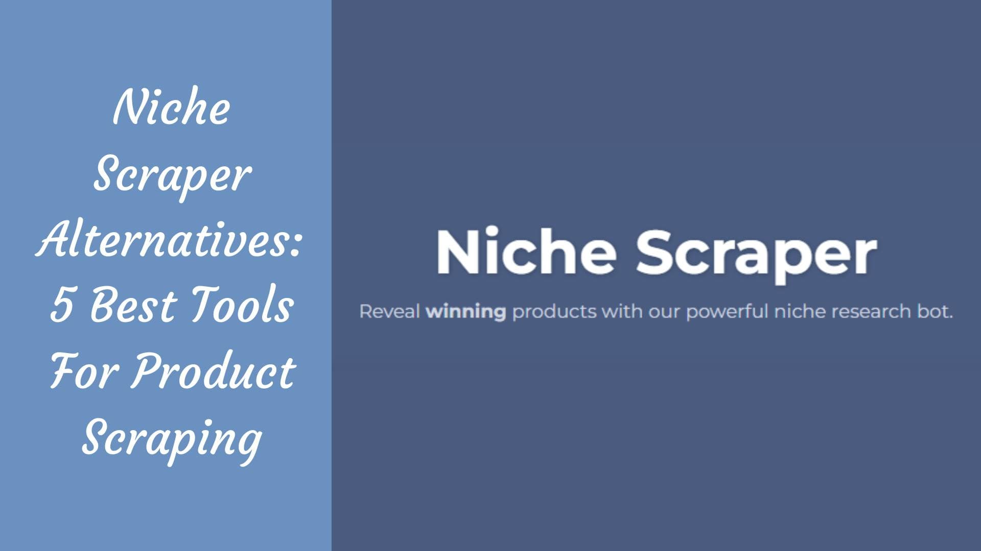 Alternatives à Niche Scraper : les 5 meilleurs outils pour le scraping de produits